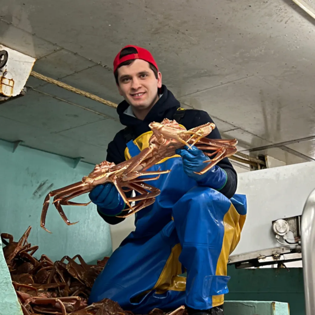 Crabi și pește: Cum diferă recoltarea și prelucrarea în pescuit: Alexei Matcovschii ne spune
